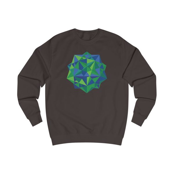 Unisex Sweatshirt: Five Cubes Summer - Image 6