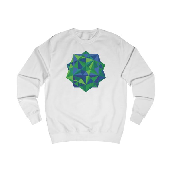 Unisex Sweatshirt: Five Cubes Summer