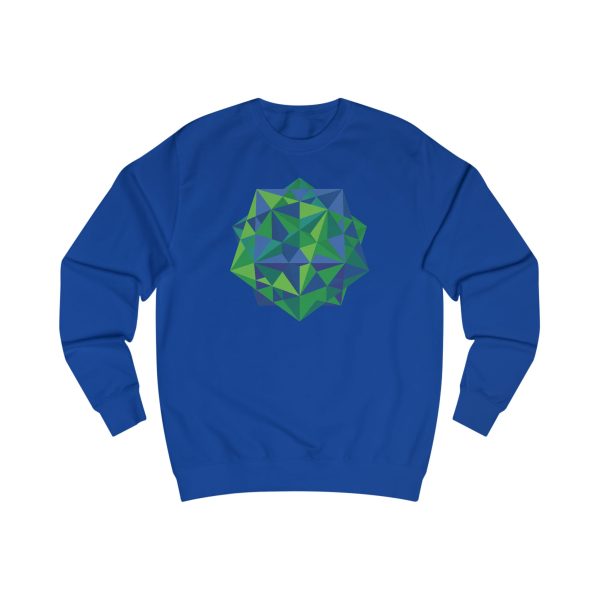 Unisex Sweatshirt: Five Cubes Summer - Image 9