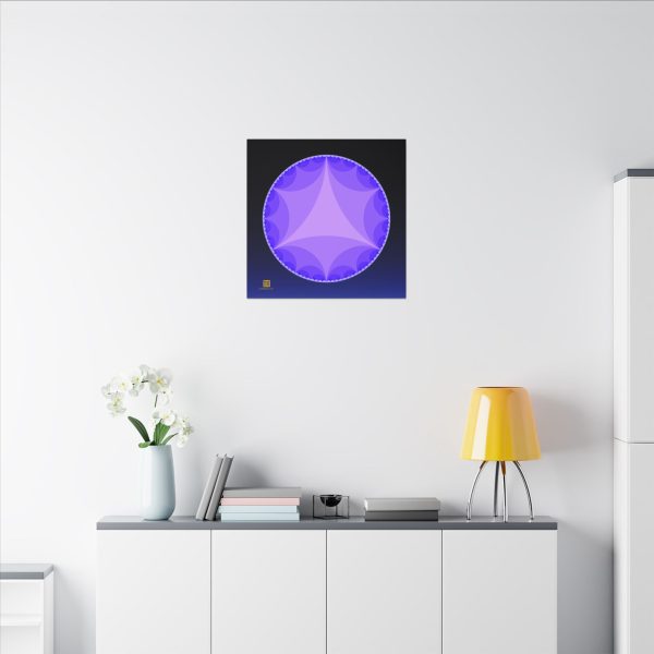 Canvas: Ideal Triangles Dawn - Image 3