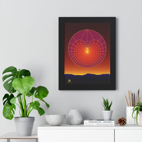 Framed Poster: Lotus Sunset - Image 2