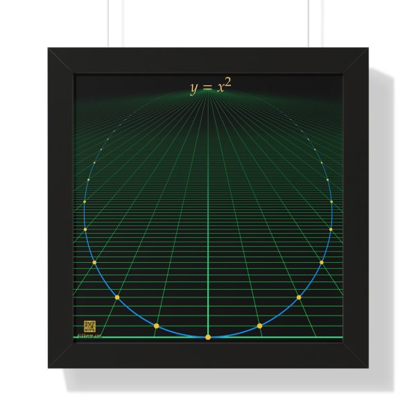 Framed Poster: Parabolic Ascent