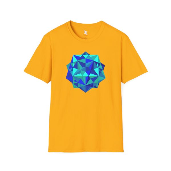 Softstyle T-Shirt: Five Cubes Ocean - Image 2