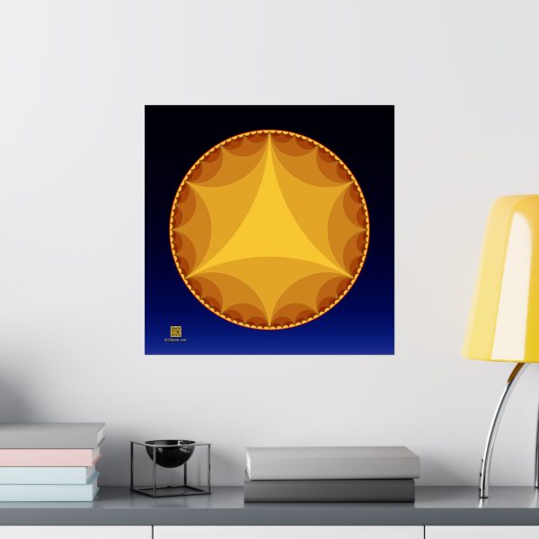 Poster: Ideal Triangles Sunset - Image 9