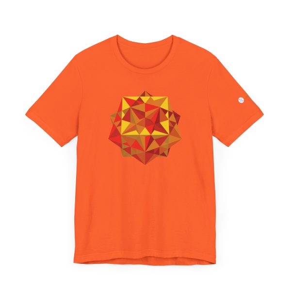 Unisex Tee: Five Cubes Autumn - Image 2