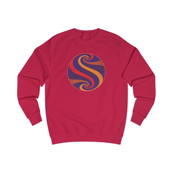 Unisex Sweatshirt: Swirl Dawn - Image 5