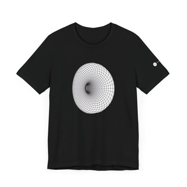 Unisex Tee: Cyclide Black - Image 4