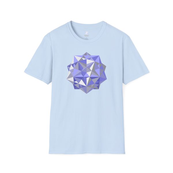 Softstyle T-Shirt: Five Cubes Winter - Image 4