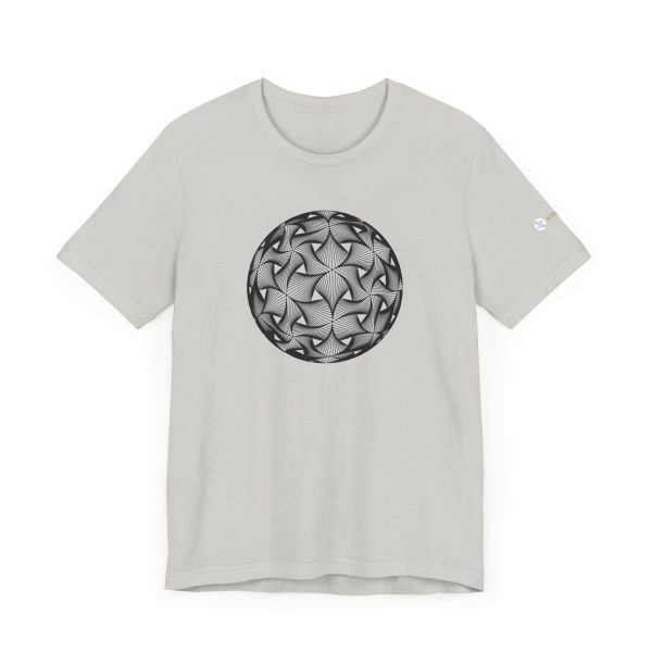 Unisex Tee: Diatom Black - Image 7