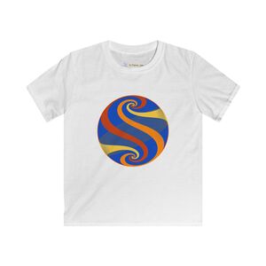 Kids Softstyle Tee: Swirl Autumn