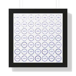 Framed Poster: Multiplicative Units