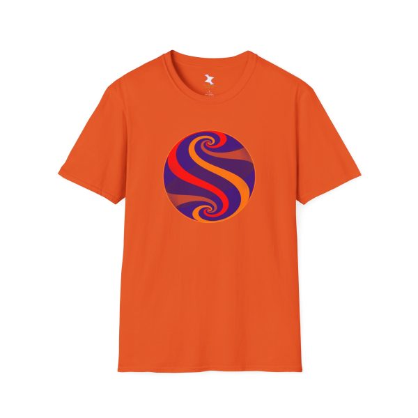 Softstyle T-Shirt: Swirl Dawn - Image 7