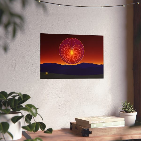 Poster: Lotus Sunset - Image 3