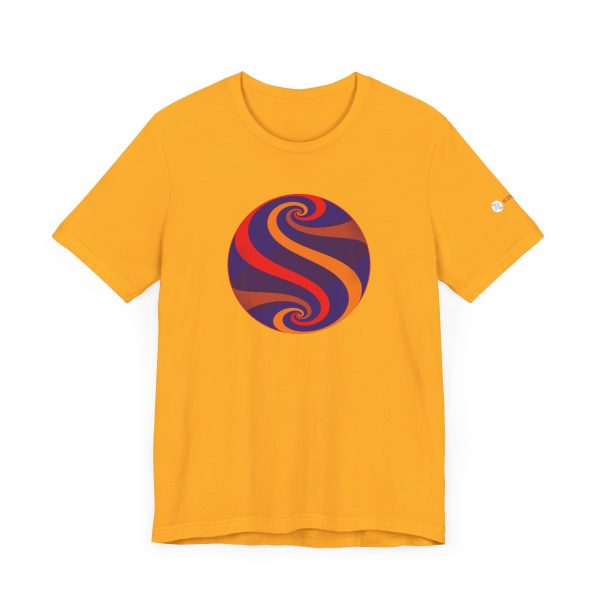 Unisex Tee: Swirl Dawn - Image 3
