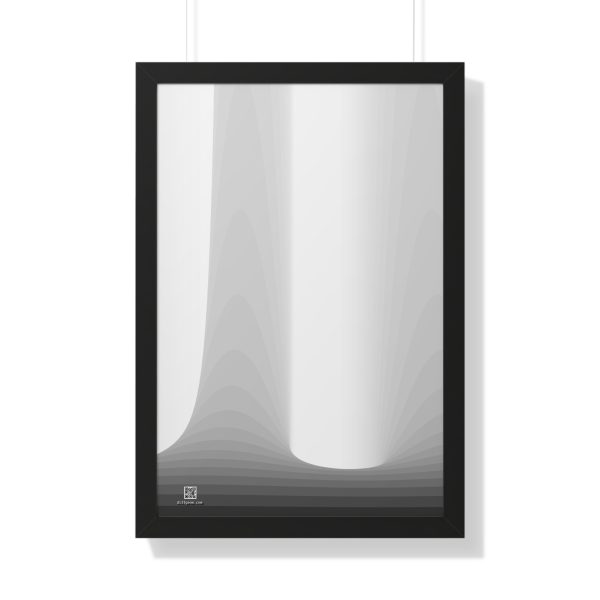 Framed Poster: Monuments Fog