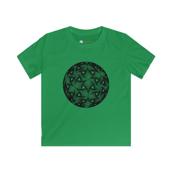 Kids Softstyle Tee: Diatom Black - Image 3