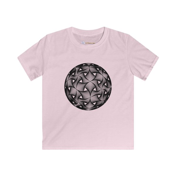 Kids Softstyle Tee: Diatom Black - Image 6