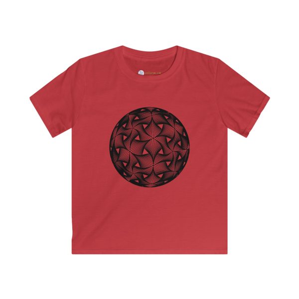 Kids Softstyle Tee: Diatom Black - Image 7