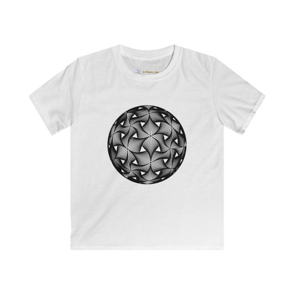 Kids Softstyle Tee: Diatom Black
