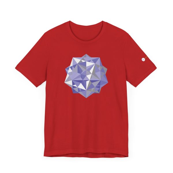 Unisex Tee: Five Cubes Winter - Image 6