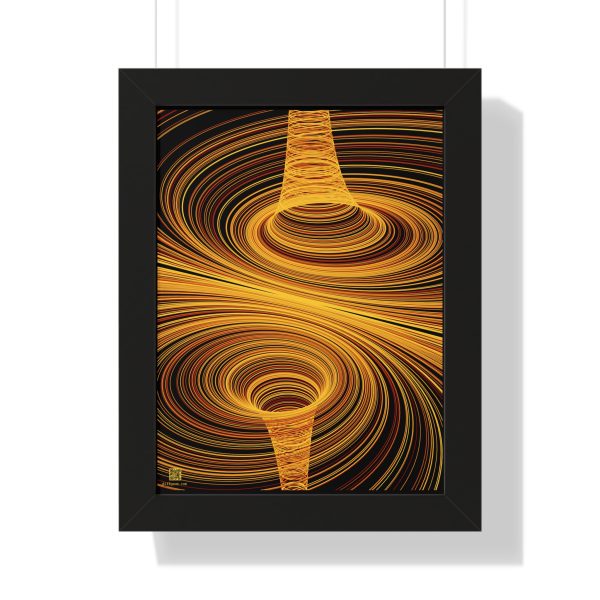 Framed Poster: Simple Pole Warm