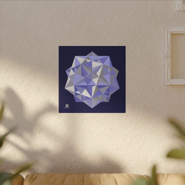 Canvas: Five Cubes Winter - Image 6
