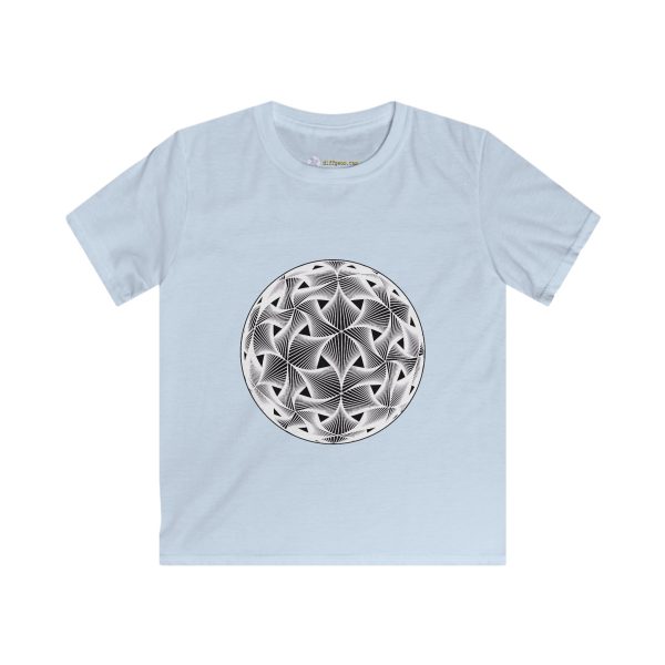 Kids Softstyle Tee: Diatom White - Image 4