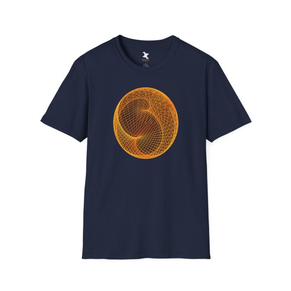 Softstyle T-Shirt: Ellipsoid Geodesics Forge - Image 9