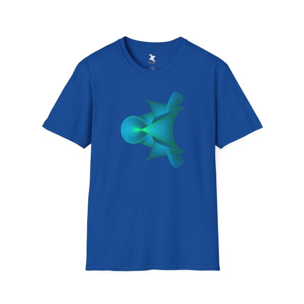 Softstyle T-Shirt: Kuen's Surface Aqua - Image 11