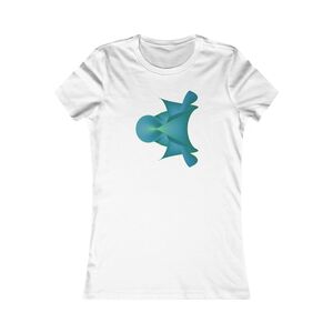 Women's Favorite Tee: Kuen's Surface Aqua