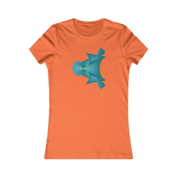 Women's Favorite Tee: Kuen's Surface Aqua - Image 6