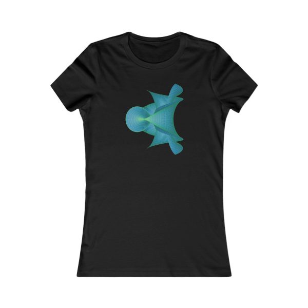 Women's Favorite Tee: Kuen's Surface Aqua - Image 7