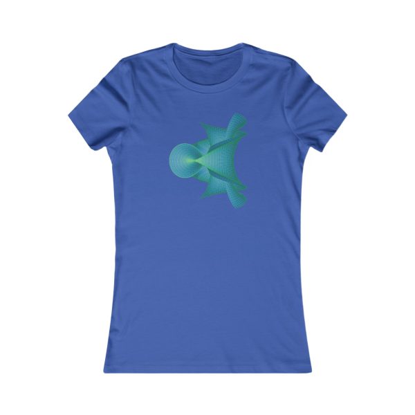 Women's Favorite Tee: Kuen's Surface Aqua - Image 8