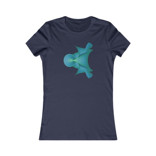 Women's Favorite Tee: Kuen's Surface Aqua - Image 9