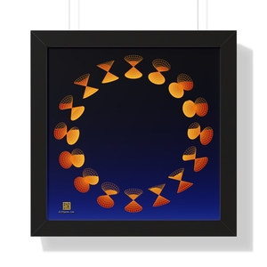 Framed Poster: Conic Sections Forge