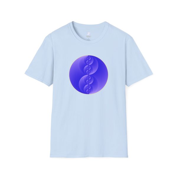 Softstyle T-Shirt: Binary Medallion Cirrus - Image 4