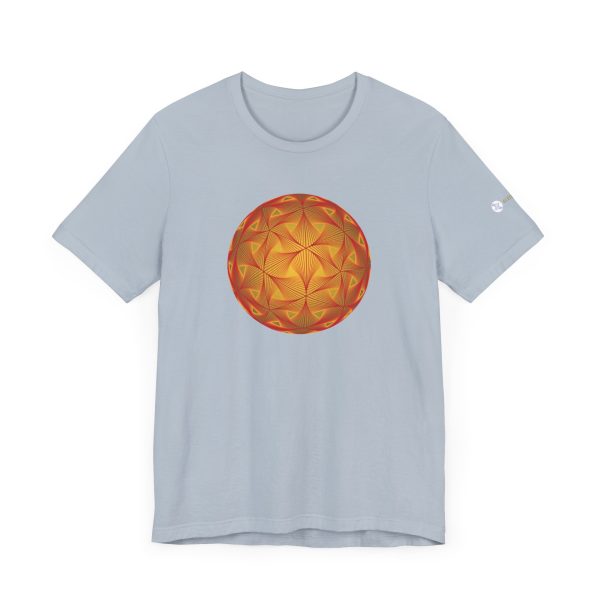 Unisex Tee: Diatom Red - Image 5