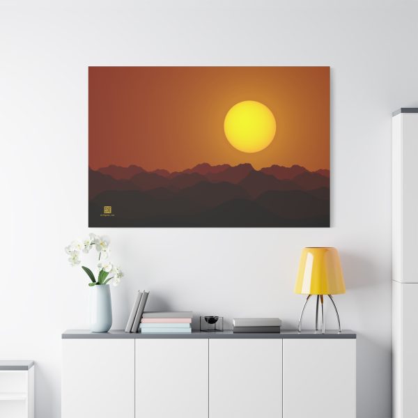 Large Canvas (1.25in): Nowhere-Differentiable Sun - Image 8
