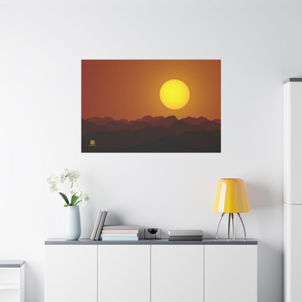 Large Canvas (1.25in): Nowhere-Differentiable Sun - Image 6