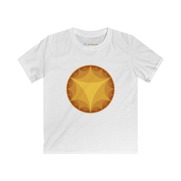 Kids Softstyle Tee: Ideal Triangles Warm