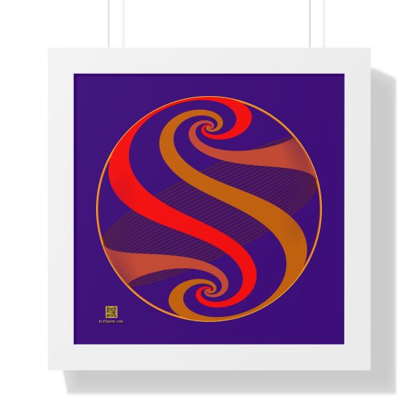 Framed Poster: Swirl Dawn - Image 3