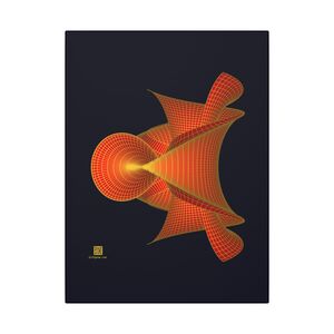 Canvas: Hyperbolic Surface Red