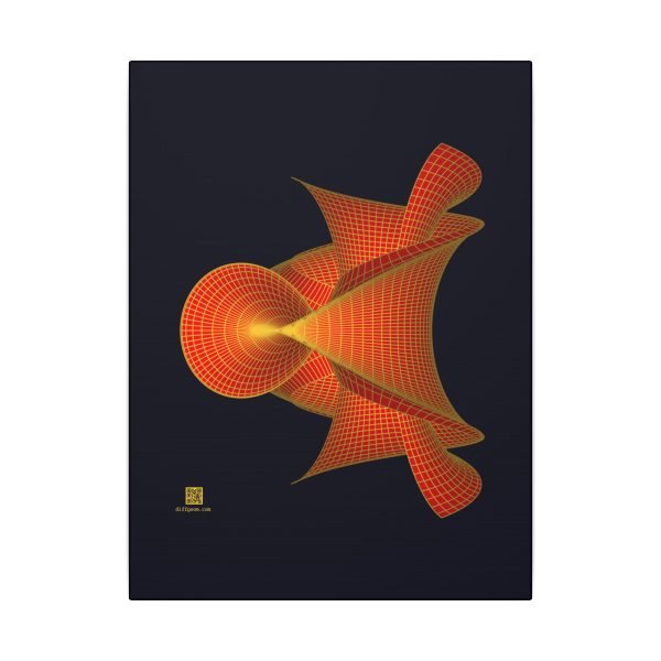 Canvas: Hyperbolic Surface Red