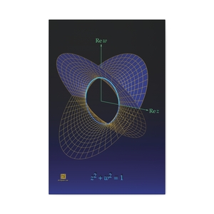 Large Canvas (1.25"): Complex Circle 2