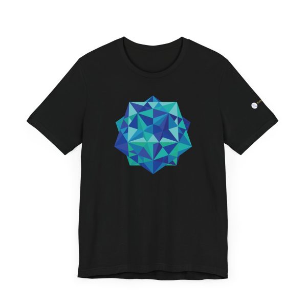 Unisex Tee: Five Cubes Ocean - Image 8