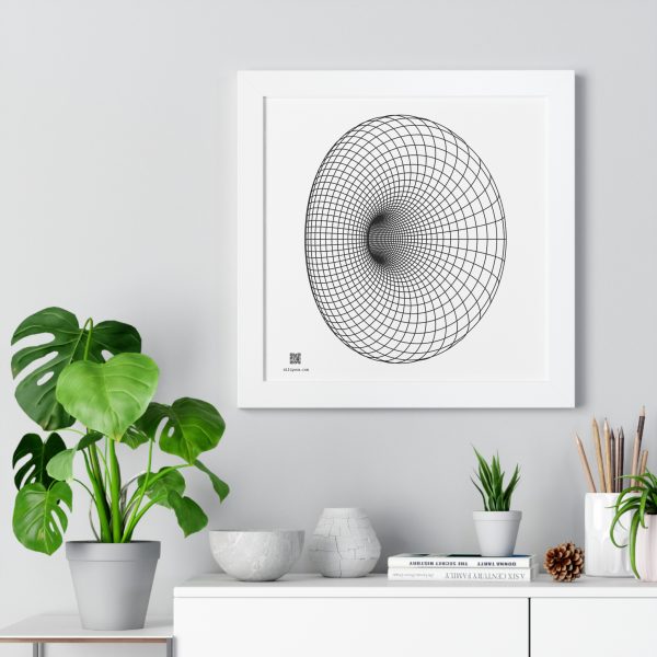 Framed Poster: Cyclide Black - Image 4