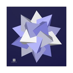 Canvas: Five Tetrahedra Winter