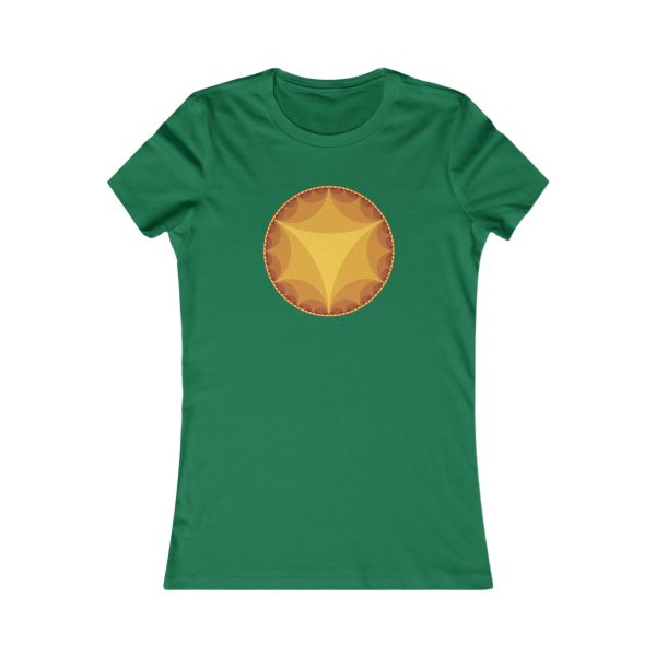 Women's Favorite Tee: Ideal Triangles Warm - Image 3
