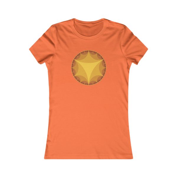 Women's Favorite Tee: Ideal Triangles Warm - Image 6