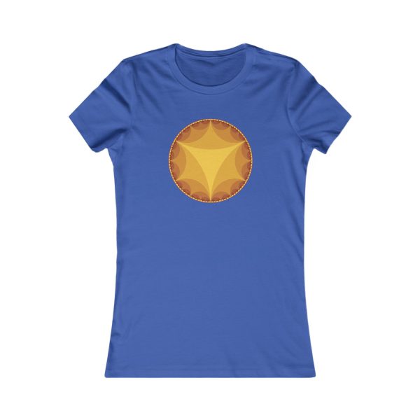 Women's Favorite Tee: Ideal Triangles Warm - Image 8